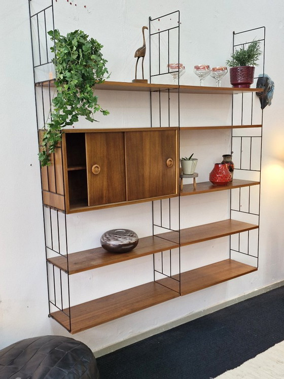Image 1 of Sistema a parete vintage / teak anni '70