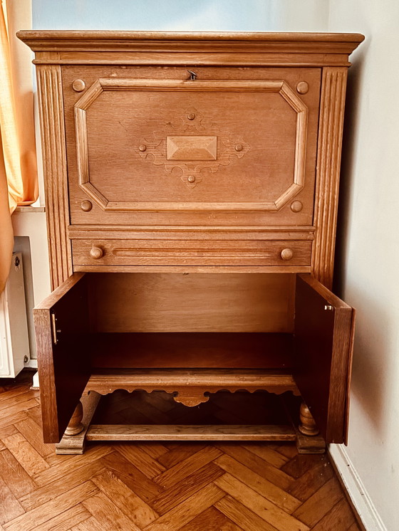 Image 1 of Bellissima scrivania vintage in rovere