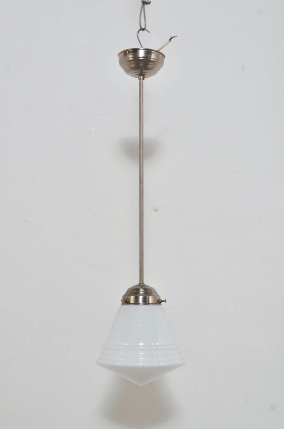 Lampada a sospensione vintage stile Art Déco – Lampade a sospensione, Metal (photo 2 of 7)