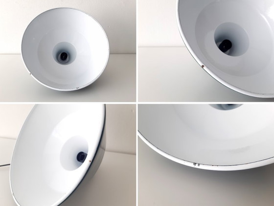 Image 1 of Louis Poulsen dunkelgrüne Emaille Pendellampe, minimalistische industrielle dänische Pendellampe, Mid-Century Modern Esstischlam