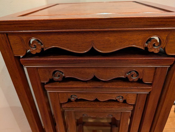 Image 1 of Juego de 4 mesas auxiliares