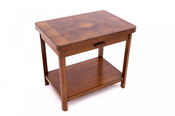 Image 1 of Mesa auxiliar Art Decó de la primera mitad del siglo XX, Polonia.