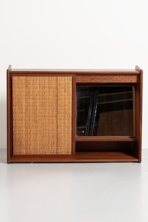 Danish teak wall unit