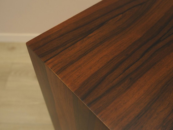 Danish Rosewood Chest of Drawers with Lockable Cabinet, 1960s, Storage cabinet, Brown (photo 9 of 17)