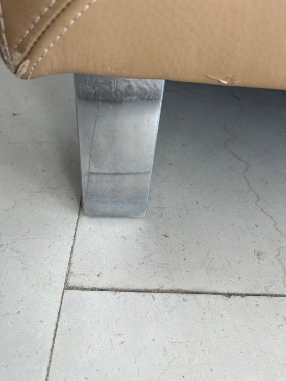 Image 1 of Divano in pelle a 2 posti e mezzo