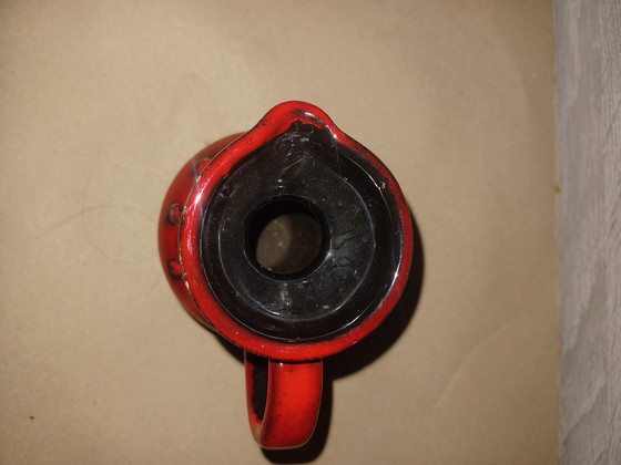 Image 1 of Fratelli Fanciullacci Strawberry Vase Pitcher Vintage