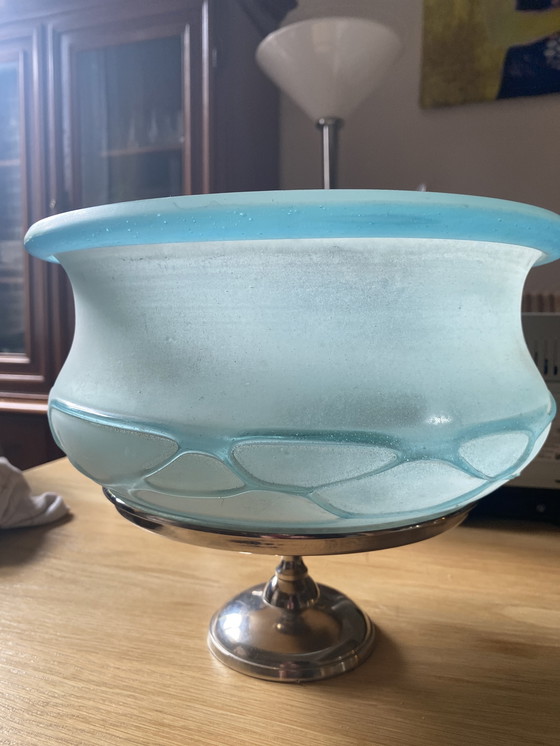 Image 1 of Val Saint Lambert Art Nouveau schaal