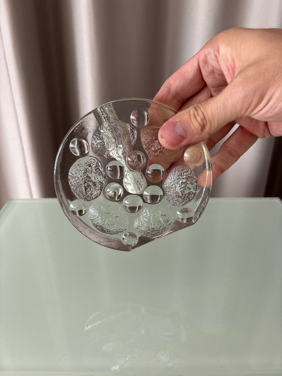 Vaso / Scultura Vintage Bolle in Vetro Walther Glass – Germania – wather galss, Regali (photo 4 of 7)