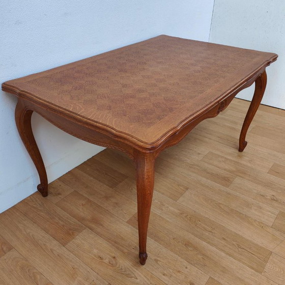 Tavolo da pranzo vintage rustico allungabile. Legno – Tavoli da pranzo, Wood (photo 7 of 16)