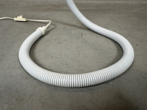 Image 1 of Vintage 'Snake' Lamp - White