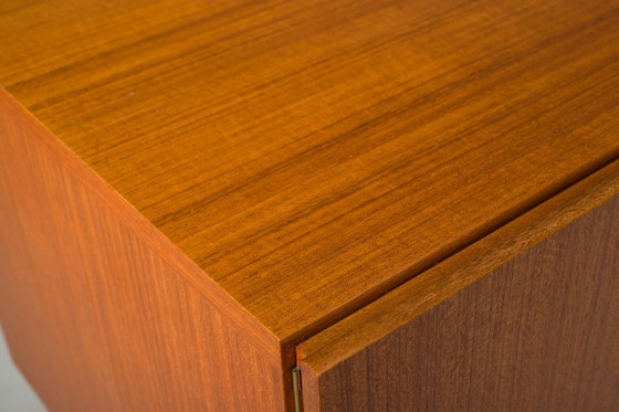 Image 1 of Vintage teakhouten dressoir model B40 van Dieter Waeckerlin voor Behr, jaren 60.