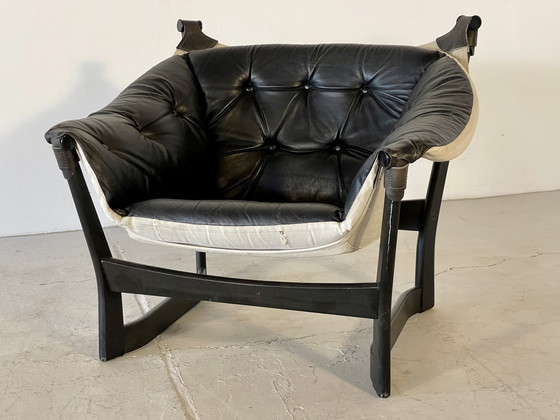 Image 1 of Sessel von Tormod Alnæs für Trega Sørliemøbler Brutalist