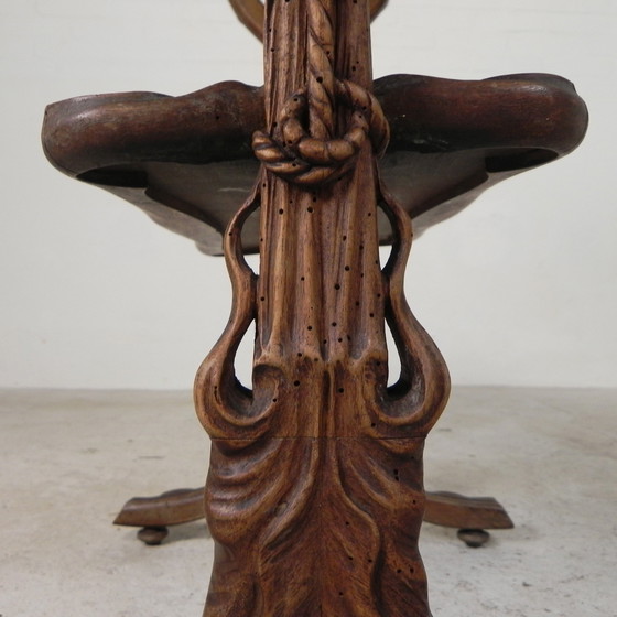 Image 1 of Jugendstil-Teetisch im Stil von Emile Galle