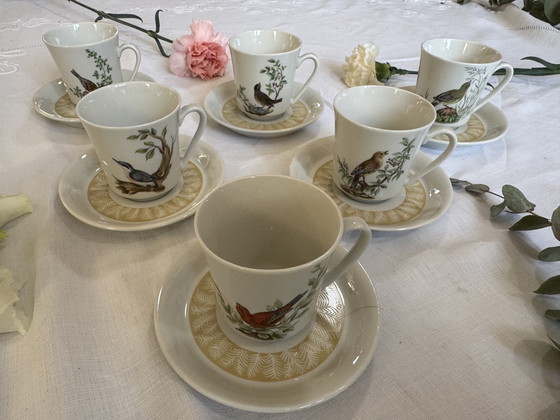 Image 1 of Wunderschöner Villeroy & Boch Vogel-Kaffeeservice