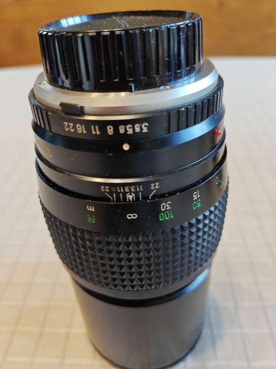 Minolta camera XE-5 plus lensen – Fotografie, Glas, Leer (photo 8 of 20)