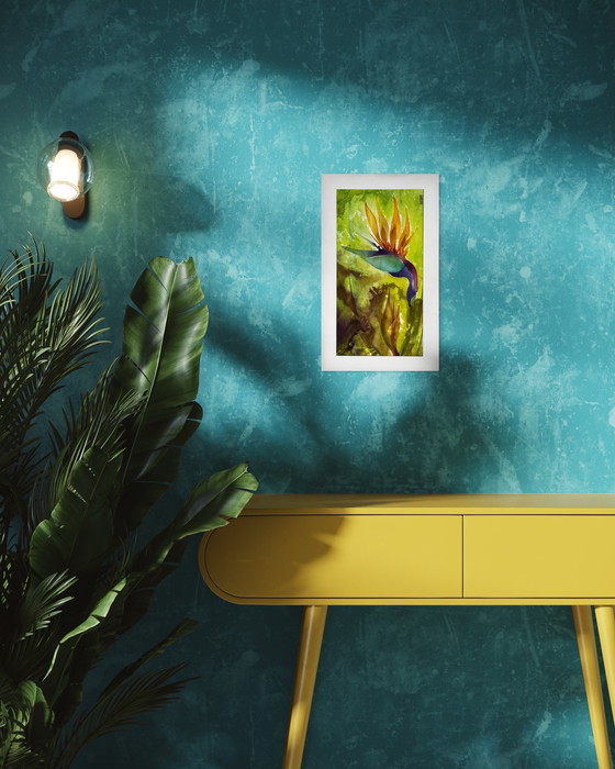 Image 1 of Eugène Eechaut (1928-2019) - Strelitzie - 1968. Signé