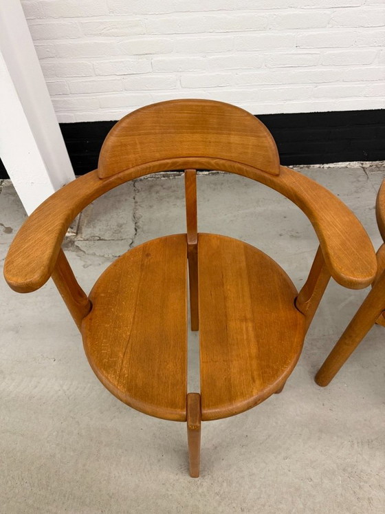 6 x Brahlstorf Design Chairs, 1970s – Dining chairs, Wood, Vintage (photo 4 of 20)