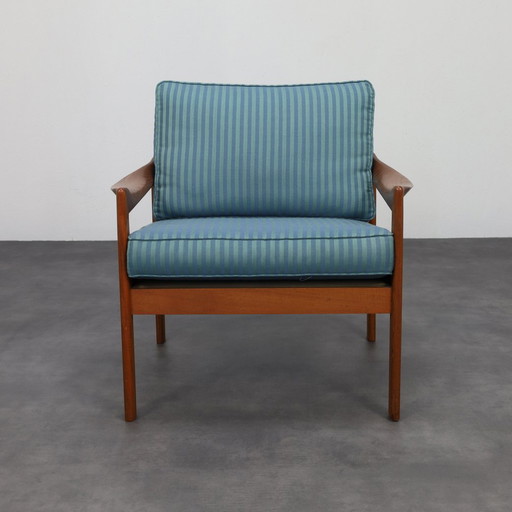 2x Fauteuil Illum Wikkelsö Niels Eilersen, 1960s (Setprijs)