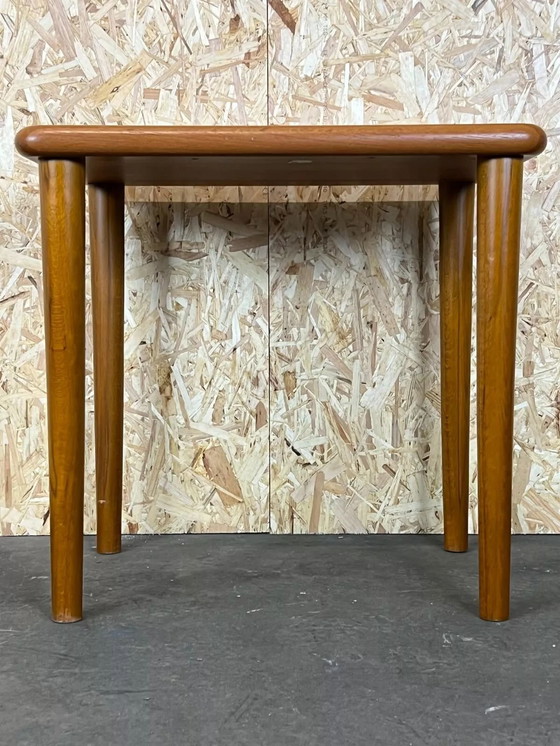 Image 1 of 70s teak tafel bijzettafel Glostrup Deens Design Denemarken Mid Century