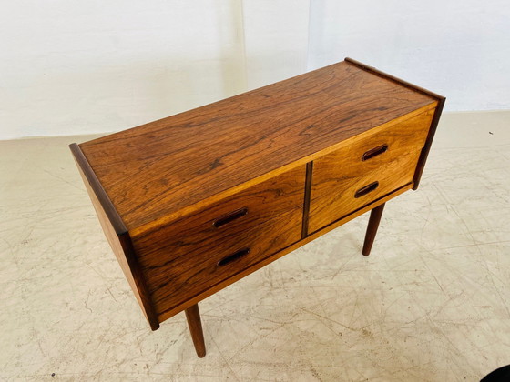 Image 1 of Vintage Danish Mid-Century Rosewood Chest of Drawers, 1960s