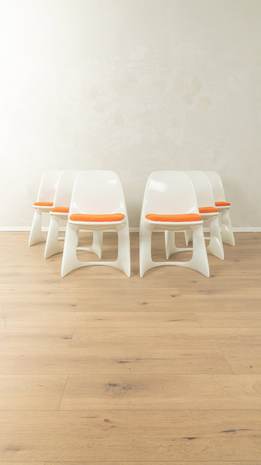 CASALINO stoelen uit de jaren 70, Alexander Begge, Casala, Vintage