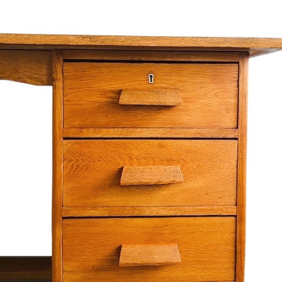 Image 1 of Vintage Amsterdamse school bureau Art deco 1930's