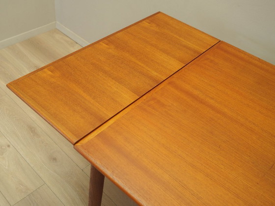 Image 1 of Teakhouten tafel, Deens ontwerp, jaren 70, productie: Denemarken