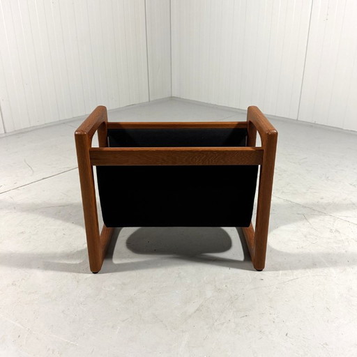 Brink Møbler Teak Magazine Rack Denmark 1960s – tijdschriftenrek, Textile (photo 2 of 11)