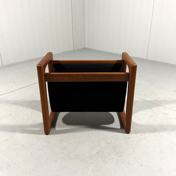Brink Møbler Teak Magazine Rack Denmark 1960s – Textile (photo 2 of 11)