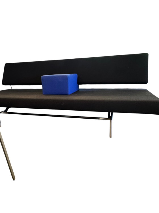 Martin Visser for Spectrum Tagesbett Sofa – Tagesbetten, Stoff, Chrom (photo 3 of 6)