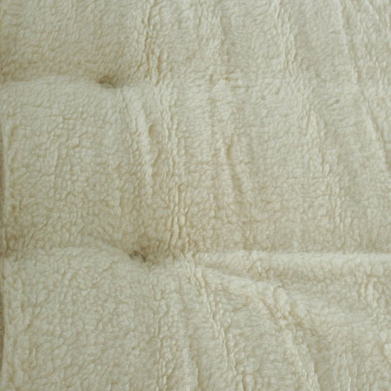 Image 1 of Sofá cama "Anfibio" de tres plazas de cuero gris de Alessandro Becchi para Giovannetti, Italia, años 70