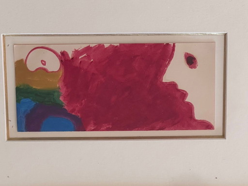 Eugene Brands gouache from 1956