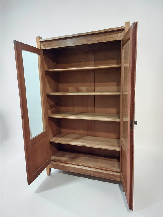 Image 1 of antieke boekenkast servieskast Art Deco