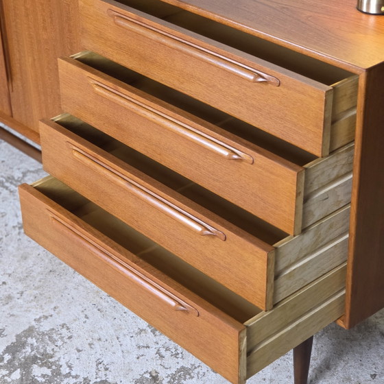 Heinrich Riestenpatt RT-214 Vintage 1960s Teak Sideboard – Wood (photo 4 of 15)
