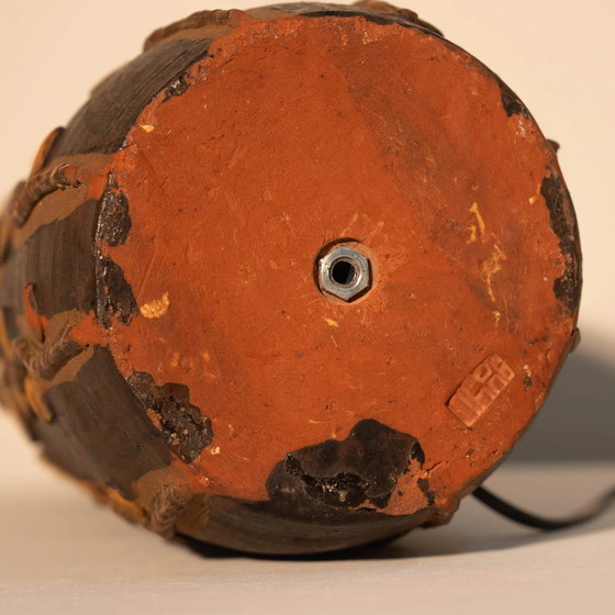 Einzigartige italienische Keramik Steh-/Tischlampe – Dimmbar – Tischlampen, Ceramic, Vintage (photo 8 of 8)