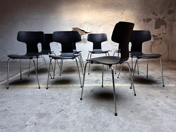 Image 1 of Sedie vintage, sedie Hammer di Fritz Hansen