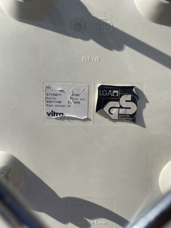 Image 1 of Eetkamerstoel DAR chroom onderstel cotone bianco