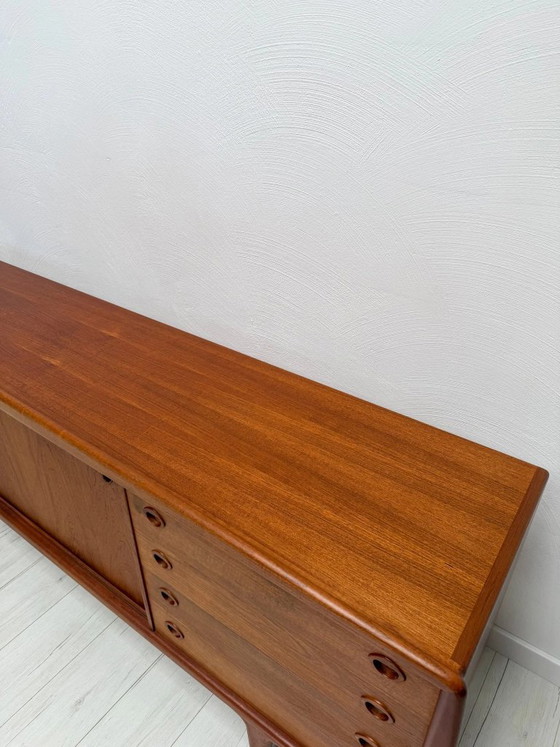 Grande credenza danese vintage in teak di H.P. Hansen, anni '60 – OMANN JUN, Credenze, Legno (photo 12 of 16)