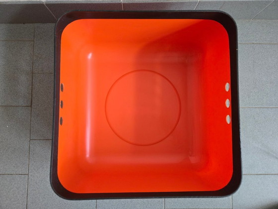 Image 1 of Cubo portadocumenti Jean Garçon vintage degli anni '70 per formato anni '70 Space Age Orange