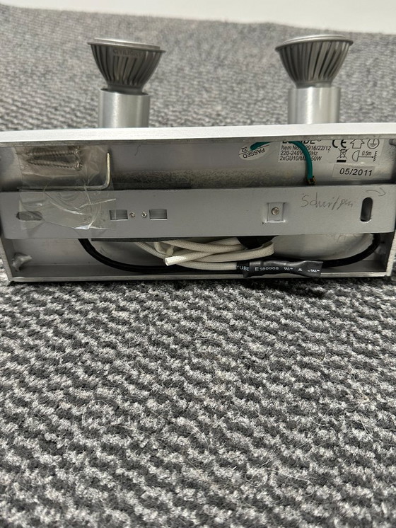 Image 1 of Ceiling/Wall spotlights Lucide 2 x 2 Spots Brushed Aluminum