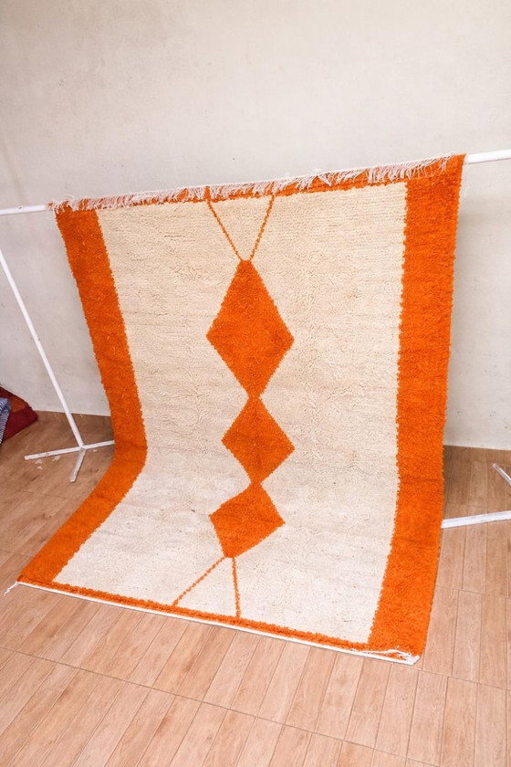 Handgemaakt Marokkaans Vloerkleed 200/220 – Vloerkleden en tapijten, Wool (photo 4 of 7)