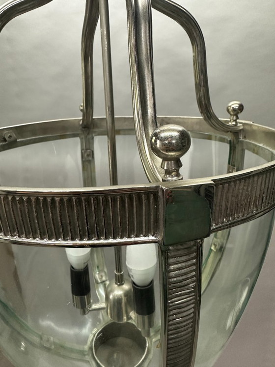 Image 1 of Lampada a sospensione di lusso Casa Padrino, Calice, Lampadario a lanterna.   