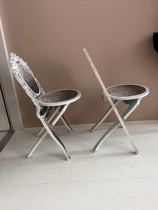 2x Vivian Van Schagen - Madame Pompadour Chairs