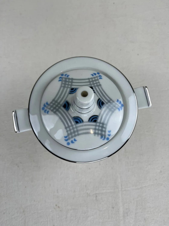 Art Deco Zuckerdose – Geschirr, Porcelain (photo 2 of 8)