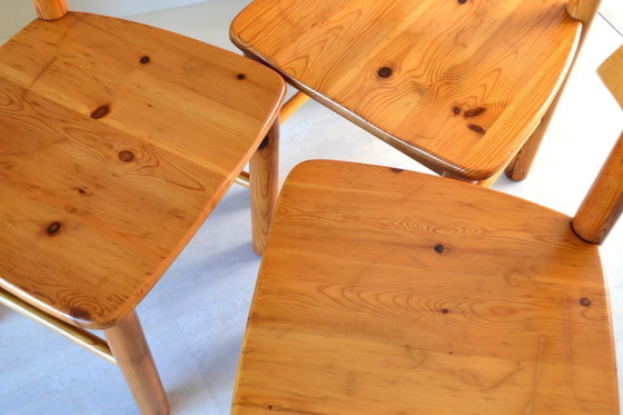 Image 1 of 4 x chaise de salle à manger vintage Rainer Daumiller