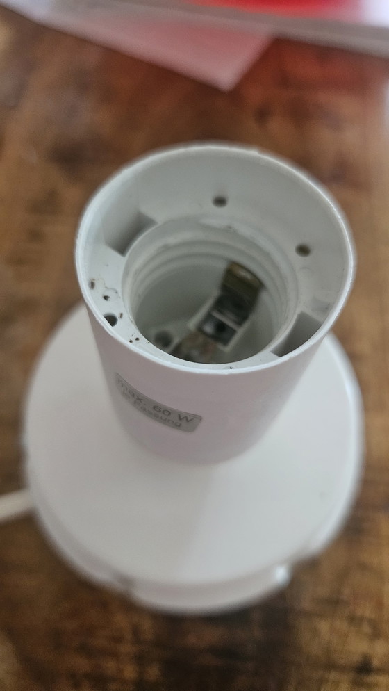 Image 1 of Lampada da tavolo vintage in vetro spaziale Honsel Sunset Globe