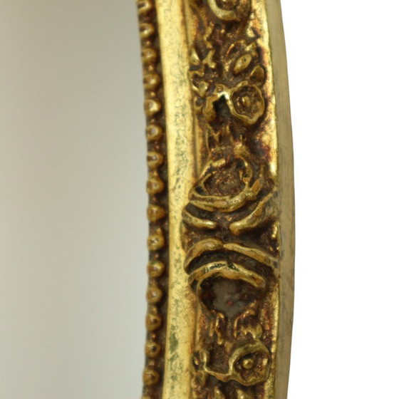 Image 1 of Espejo ovalado Hollywood Regency Deknudt