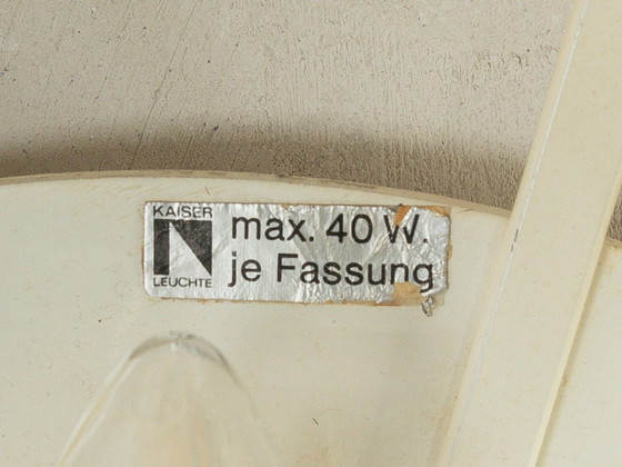 Image 1 of Frosted glass wall and ceiling lamp, 1970s, Kaiser Leuchten, Vintage