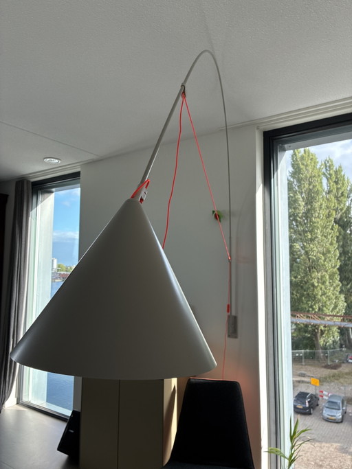 Midgard Ayno XL Applique Lampada ad Arco Grigia – wandlampen, Plastic, Textile (photo 2 of 8)