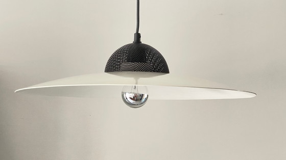 Image 1 of Aluminium hanglamp, Frankrijk, jaren 60/70